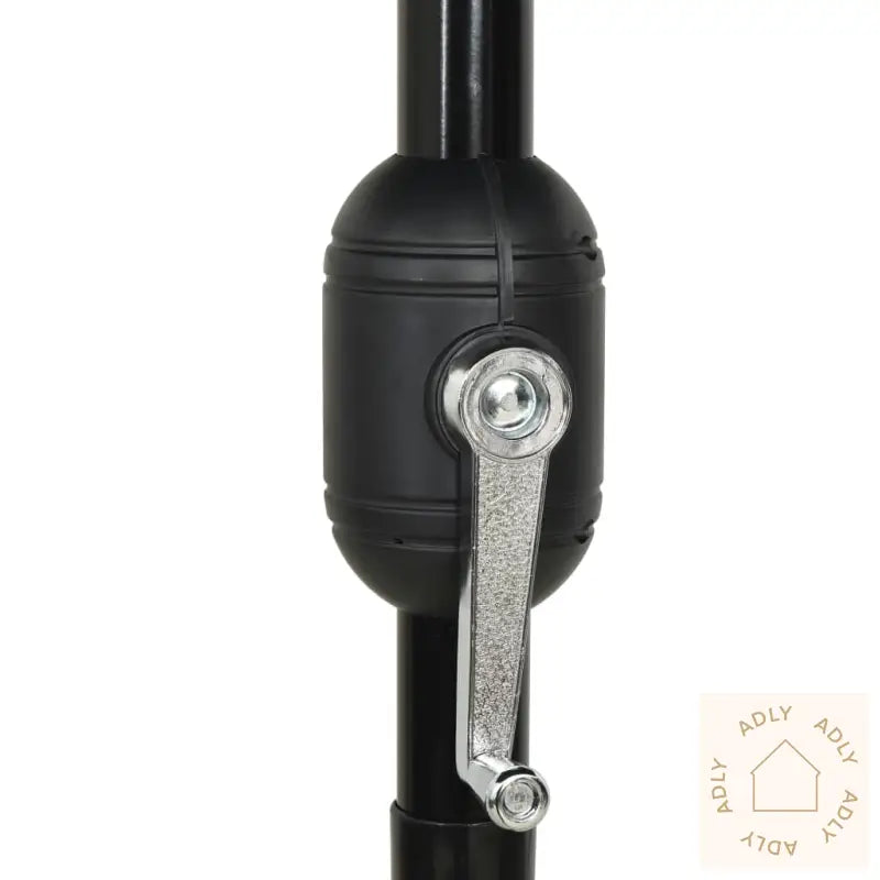 Hageparasoll Med Aluminiumsstang 3 Nivåer Sand 2,5 M