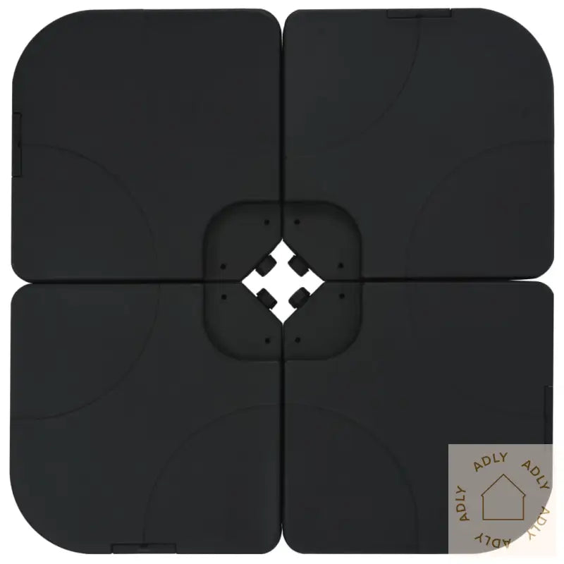 Hageparasoll Med Bærbar Fot Gråbrun