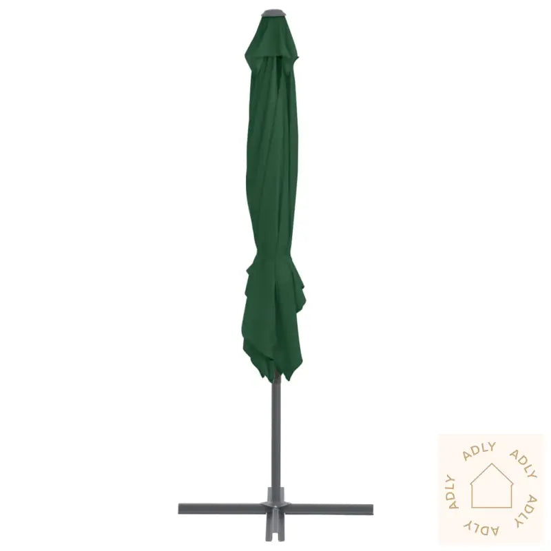 Hageparasoll Med Bærbar Fot Grønn
