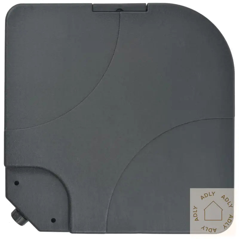 Hageparasoll Med Bærbar Fot Antrasitt