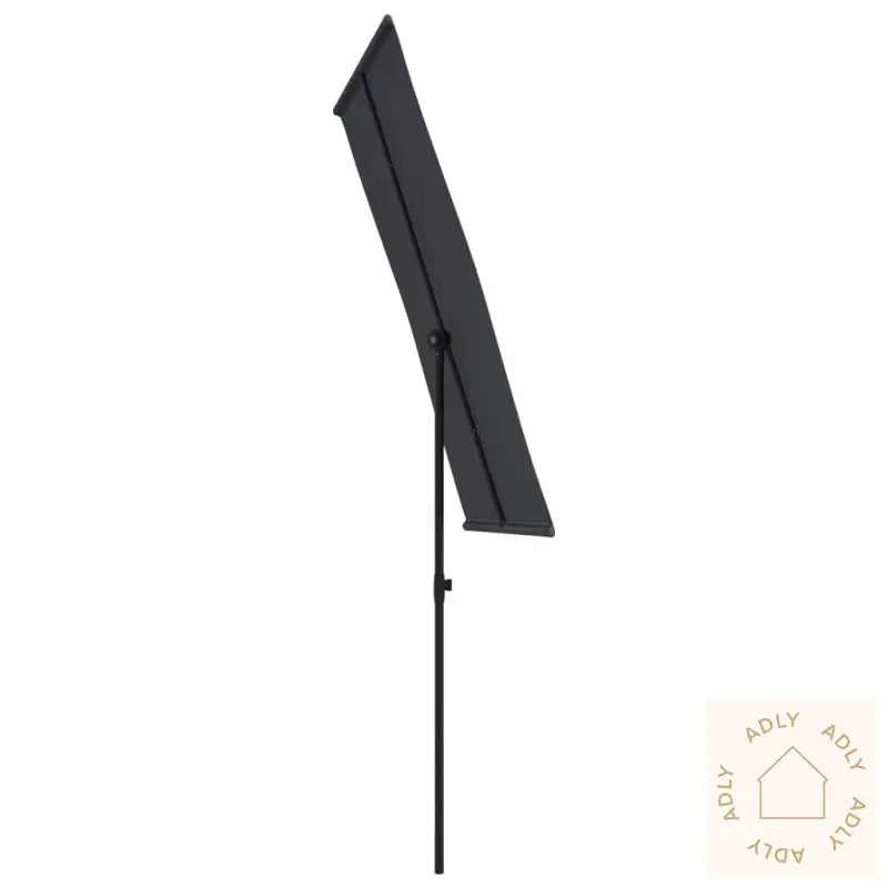 Hageparasoll Med Aluminiumsstang 180X110 Cm Grønn