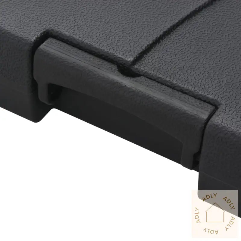 Hageparasoll Med Bærbar Fot Antrasitt