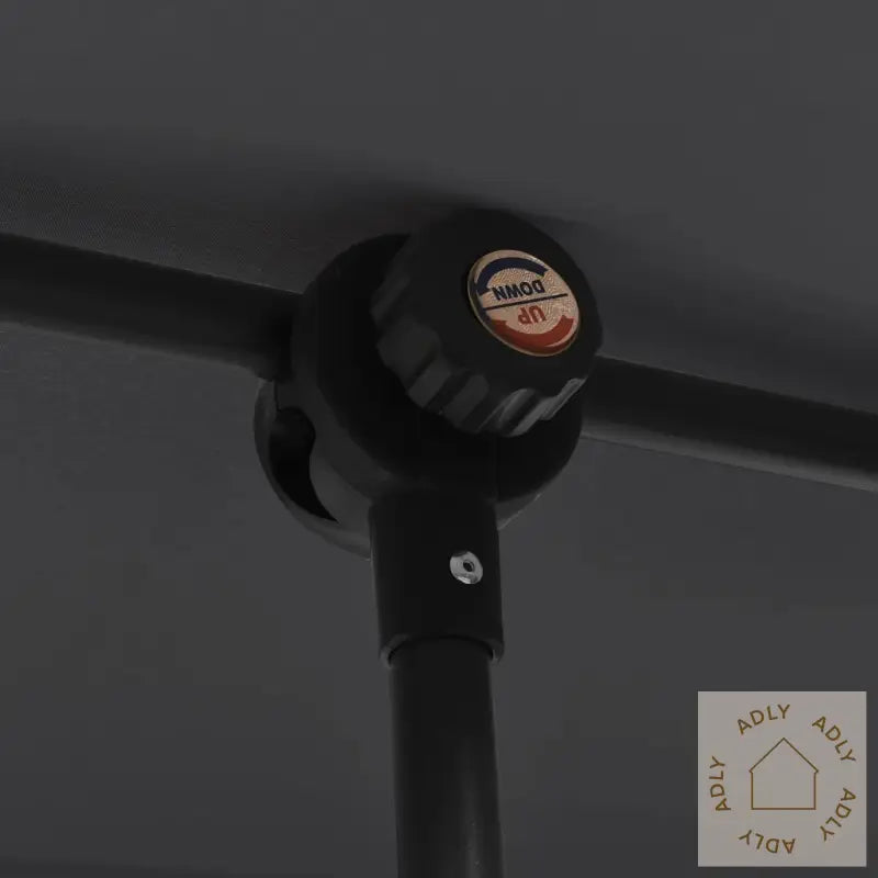 Hageparasoll Med Aluminiumsstang 180X110 Cm Grønn