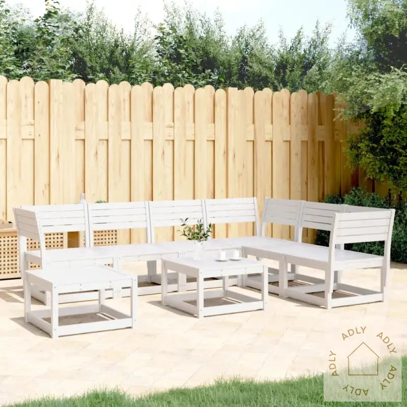Hagesofagruppe 7 Deler Hvit Heltre Furu
