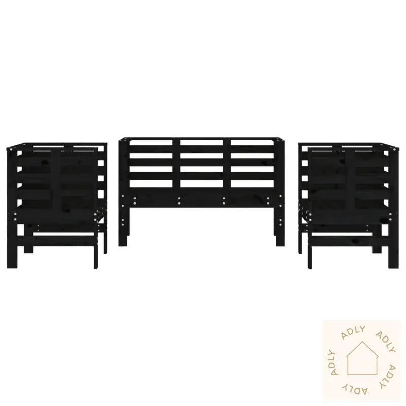 Hagesofagruppe 3 Deler Svart Heltre Furu