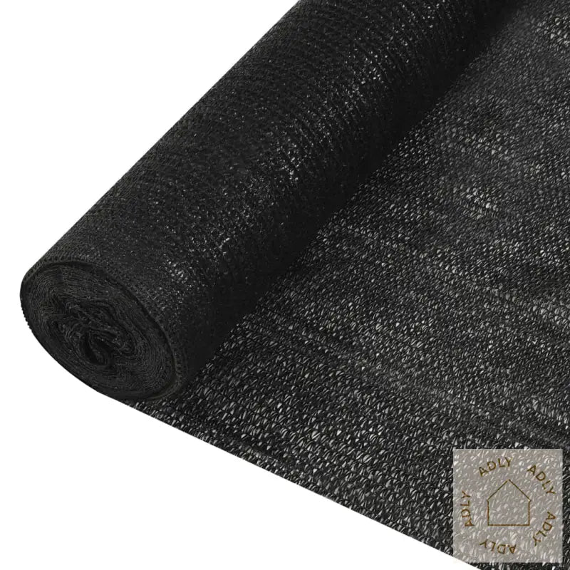 Skjermnett Svart 1,5X25 M Hdpe 150 G/M²