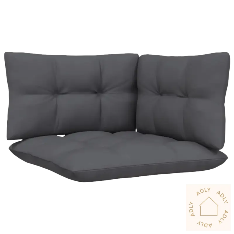 Gray hjørne sofa puter med heltre furu og modulært design for komfort