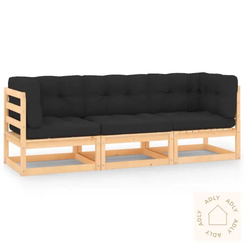 Hagesofagruppe Med Puter 3 Deler Heltre Furu