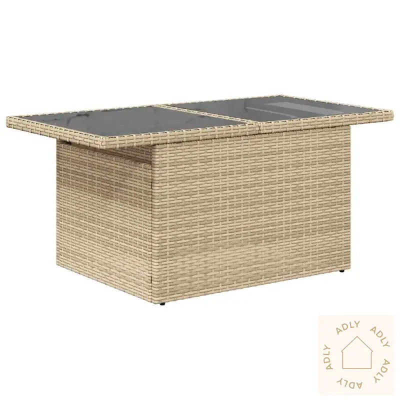 Hagesofaer Med Puter 7 Deler Beige Polyrotting Akasie