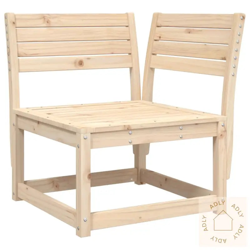 Hagesofasett 6 Deler Heltre Furu