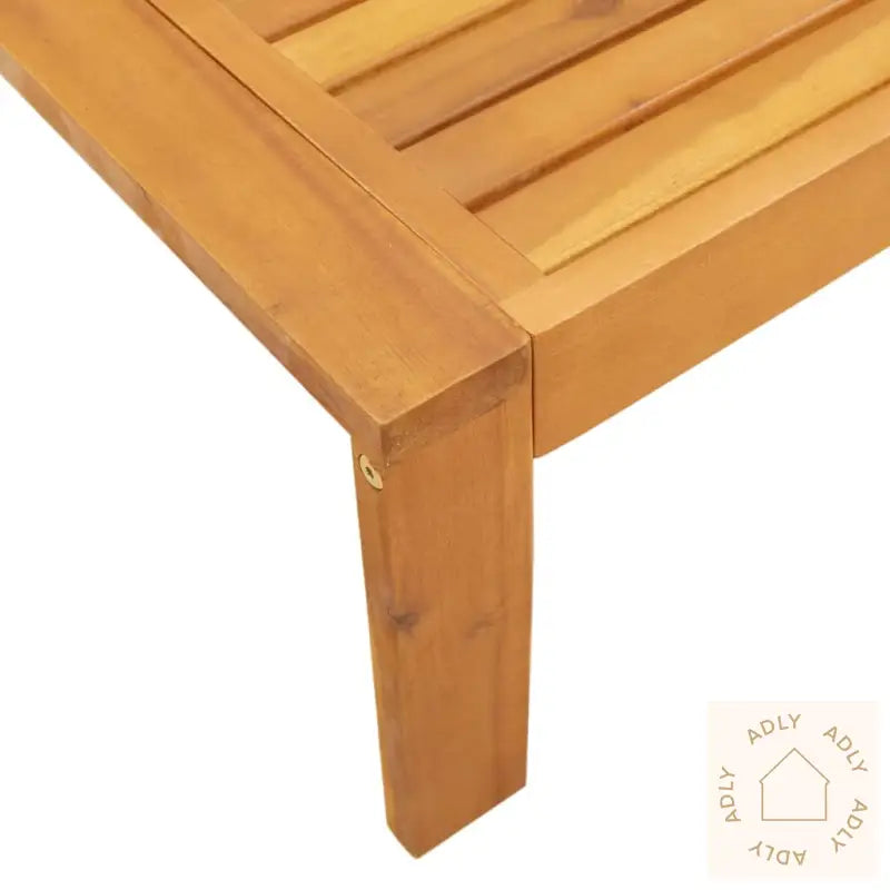 Hagesofasett Med Puter 4 Deler Heltre Akasie