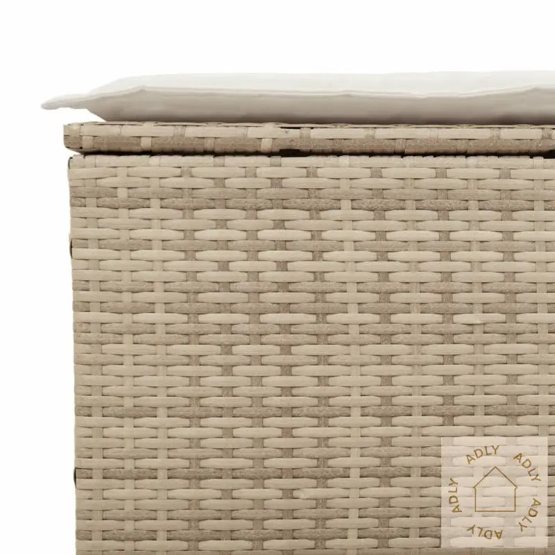 Hagesofaer Med Puter 5 Deler Beige Polyrotting Akasie