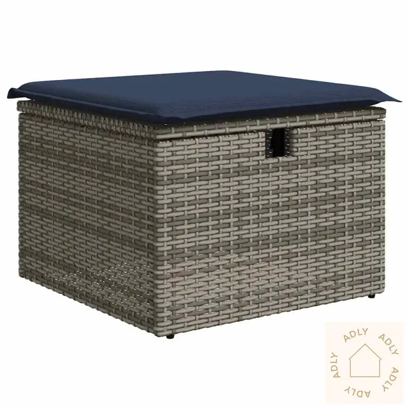 Hagesofaer Med Puter 6 Deler Brun Polyrotting Akasie