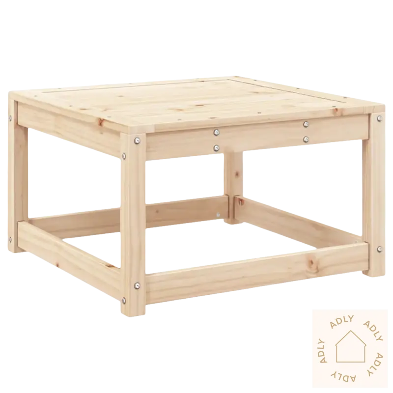 Ubehandlet heltre furu spisebord med modulært design og heltre gran