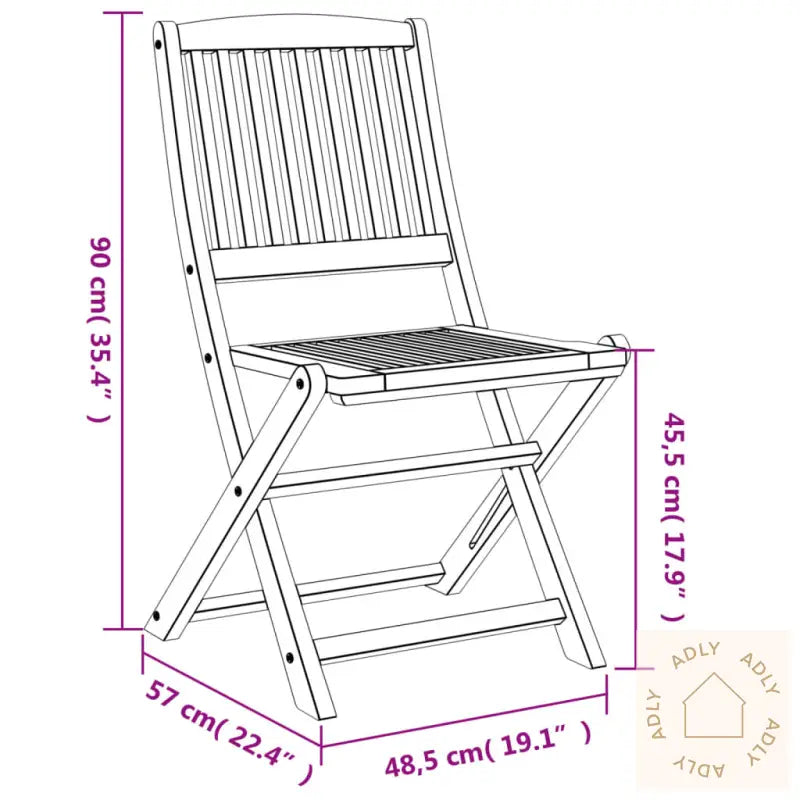 Hagespisegruppe 5 Deler Heltre Akasie
