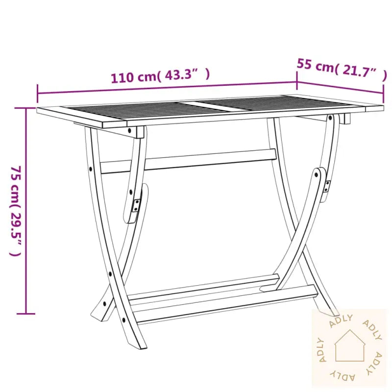 Hagespisegruppe 5 Deler Heltre Akasie