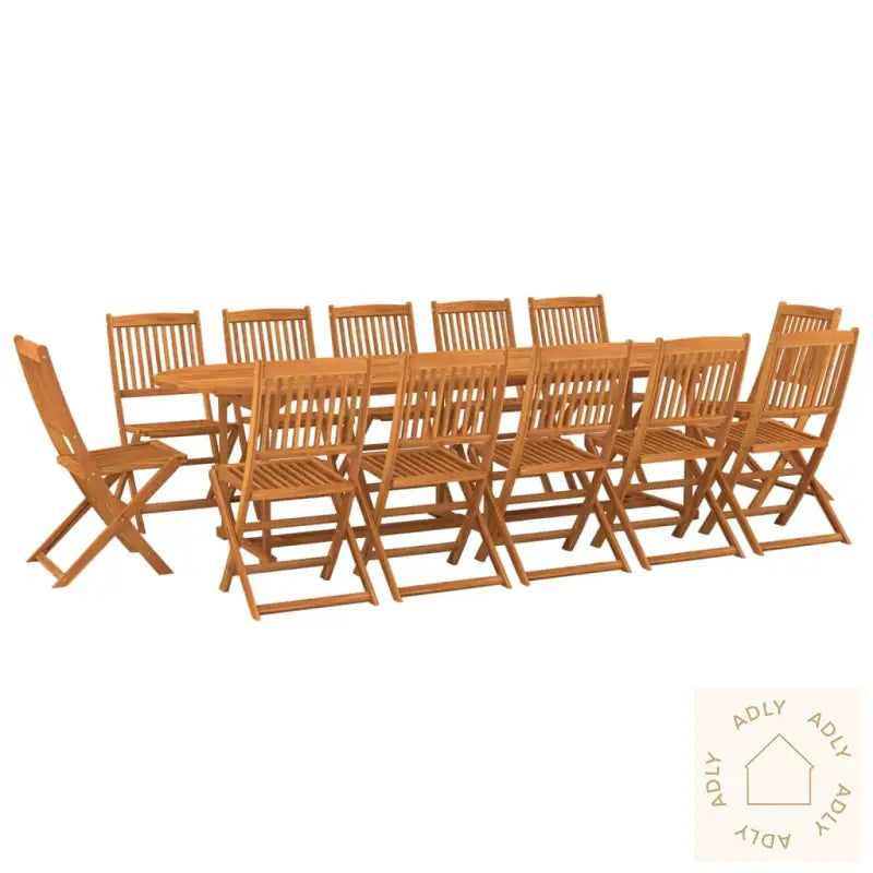 Hagespisegruppe 13 Deler 280X90X75 Cm Heltre Akasie