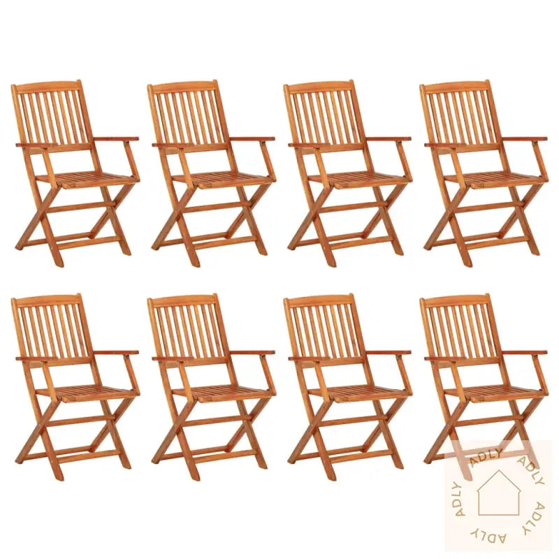 Hagespisegruppe 9 Deler 220X90X75 Cm Heltre Akasie