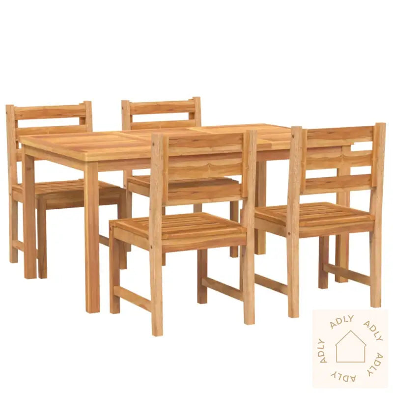 Hagespisegruppe 5 Deler Heltre Teak