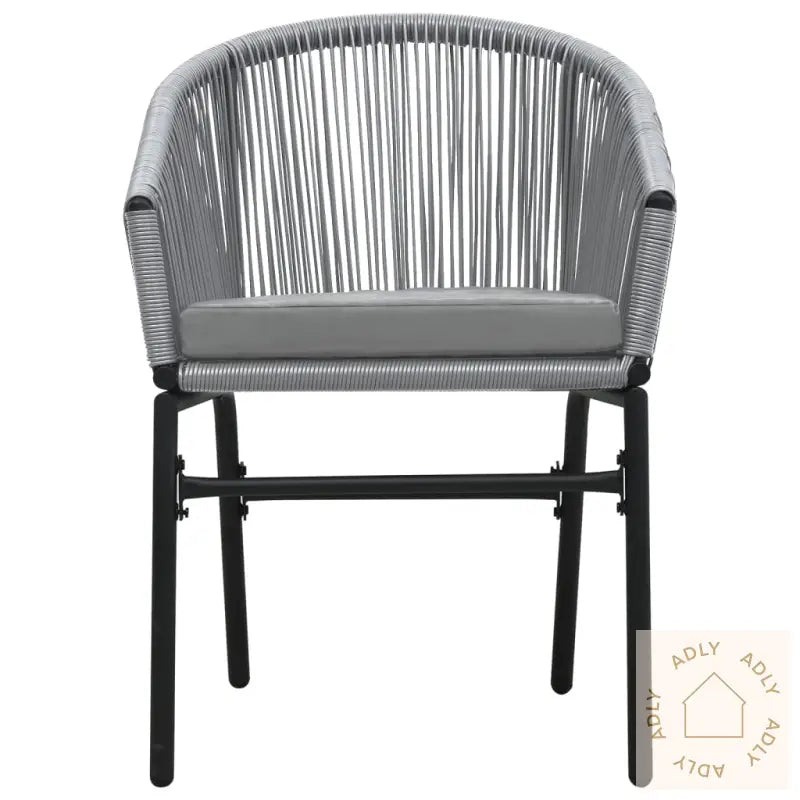 Utendørs Spisestue 7 Deler Grå