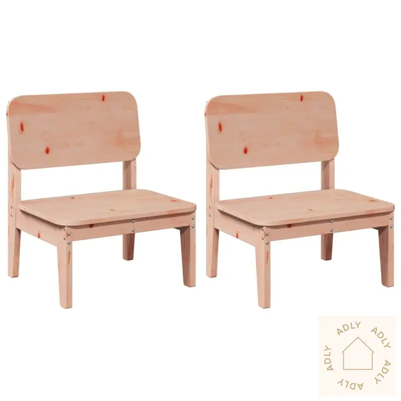 Hagestoler 2 Stk 60X52,5X72 Cm Heltre Douglasgran