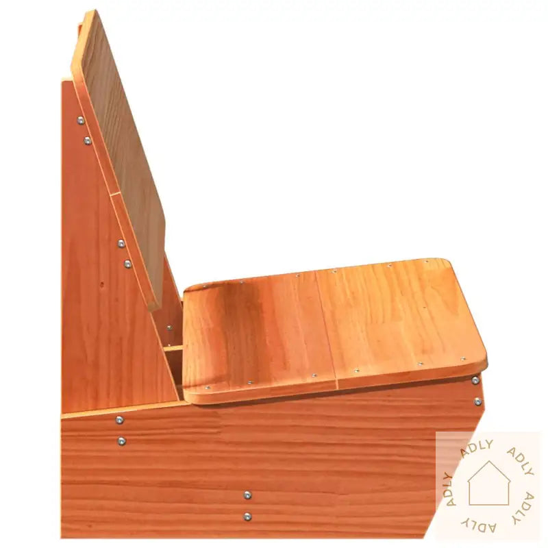 Hagestol Voksbrun 60X64X70,5 Cm Heltre Furu