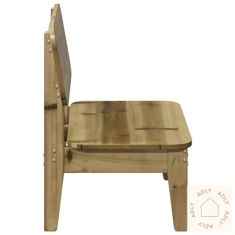 Hagestol 60X52,5X72 Cm Impregnert Furu