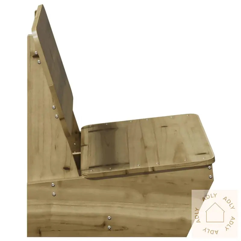 Hagestol 60X64X70,5 Cm Impregnert Furu