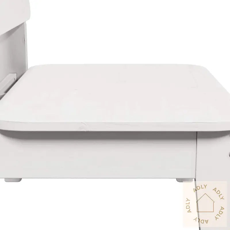 Hagestol Hvit 60X52,5X72 Cm Heltre Furu