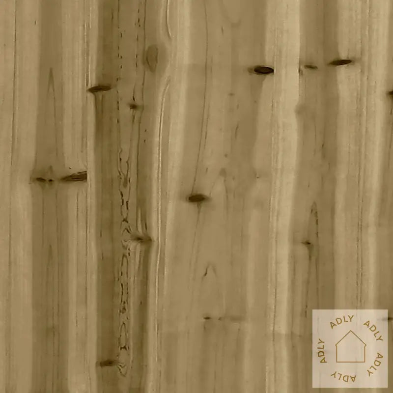 Hagestol 60X64X70,5 Cm Impregnert Furu