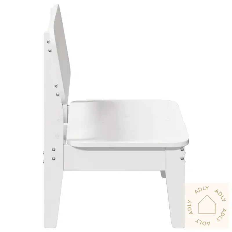 Hagestol Hvit 60X52,5X72 Cm Heltre Furu