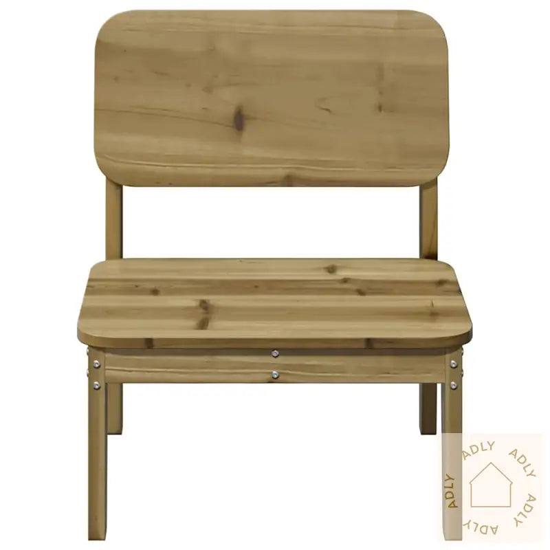 Hagestol 60X52,5X72 Cm Impregnert Furu