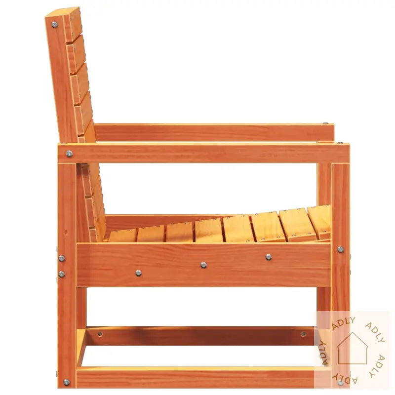 Hagestol Hvit 57,5X63X76 Cm Heltre Furu