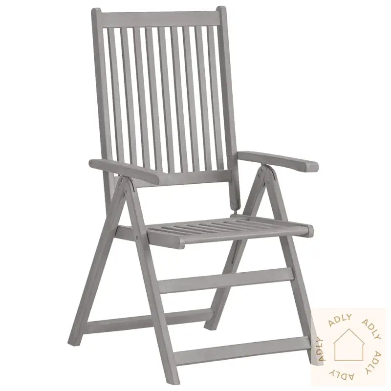 Hagestoler 2 Stk Med Puter Heltre Akasie