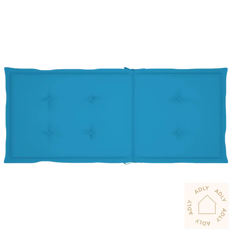 Tufted turkis hagemøbler pute med elastisk stropp til heltre akasie hagestolsett