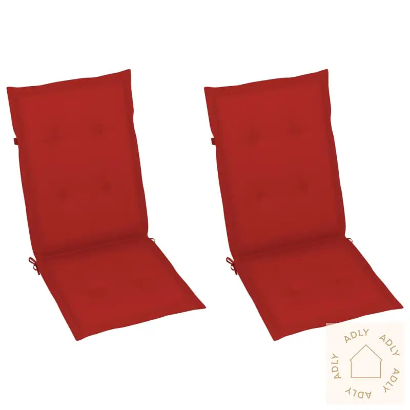 Hagestoler 2 Stk Med Puter Heltre Akasie