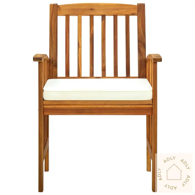 Hagestoler 2 Stk Med Puter Heltre Akasie