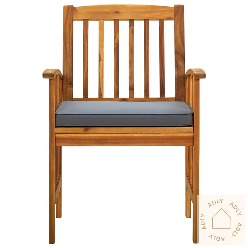 Hagestoler 2 Stk Med Puter Heltre Akasie
