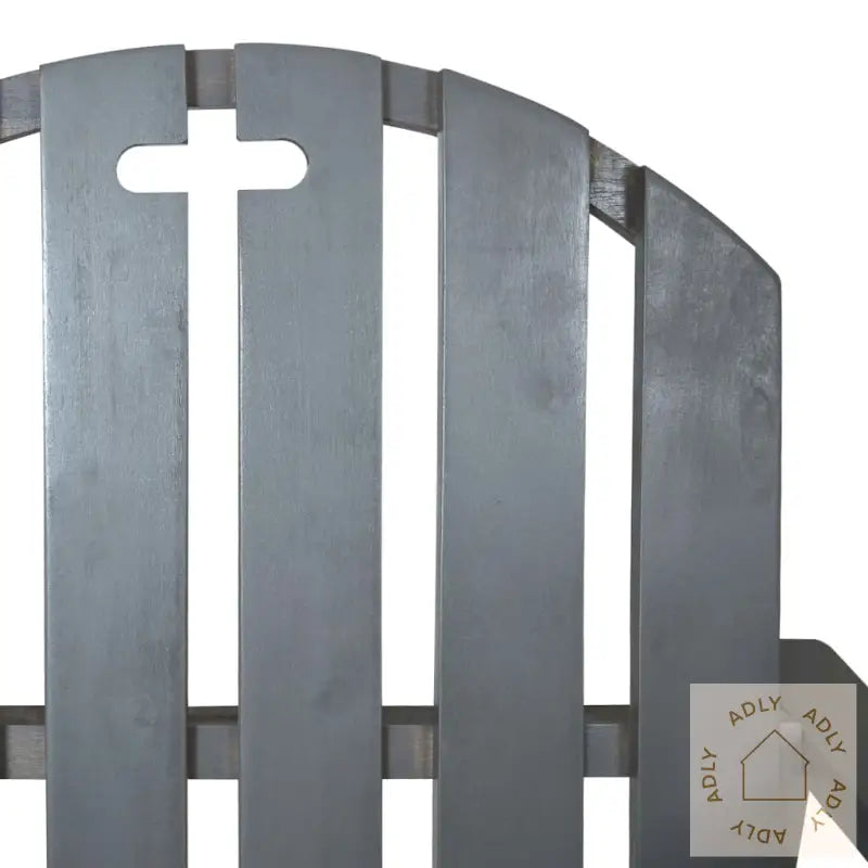 Hagestoler 2 Stk Grått Heltre Akasie