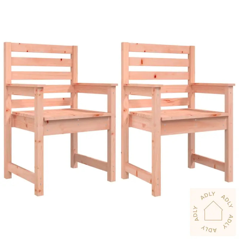 Hagestoler 2 Stk 60X48X91Cm Cm Heltre Douglasgran