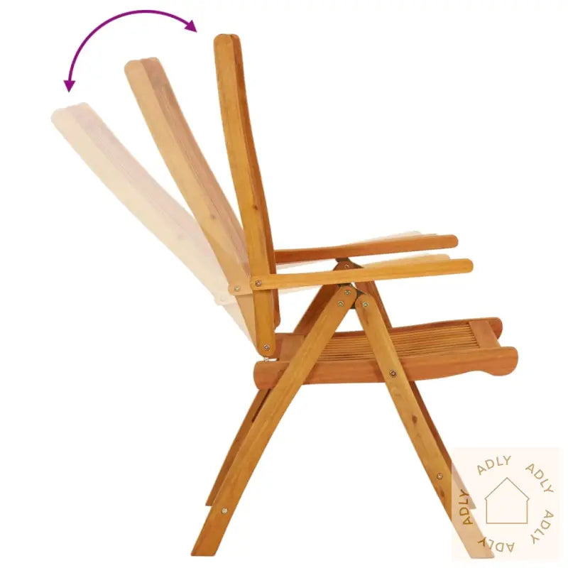 Klappstoler 2 Stk Heltre Eukalyptus