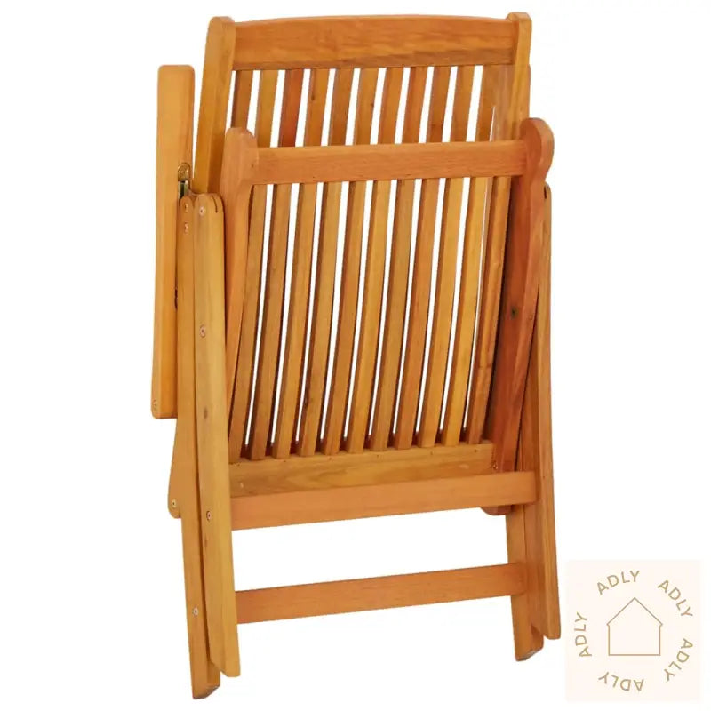 Klappstoler 2 Stk Heltre Eukalyptus