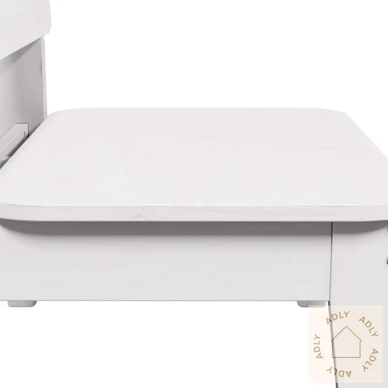 Hagestoler 2 Stk Hvit 60X52,5X72 Cm Heltre Furu