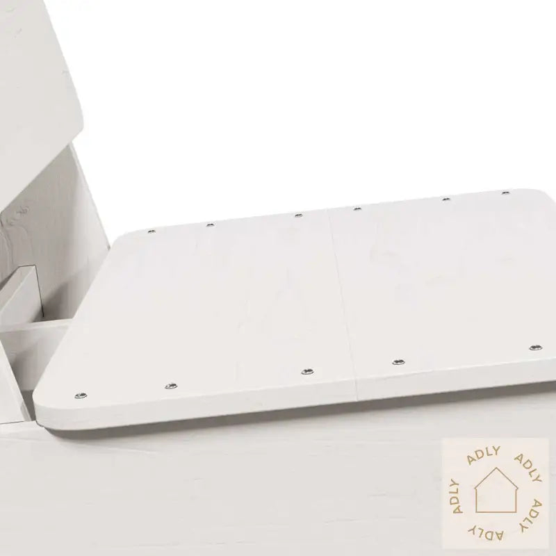 Hagestoler 2 Stk Hvit 60X64X70,5 Cm Heltre Furu