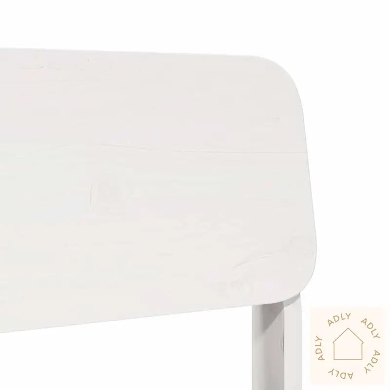 Hagestoler 2 Stk Hvit 60X52,5X72 Cm Heltre Furu