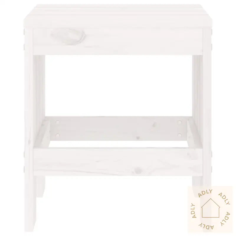 Hagekrakker 2 Stk Hvit 40X36X45 Cm Heltre Furu