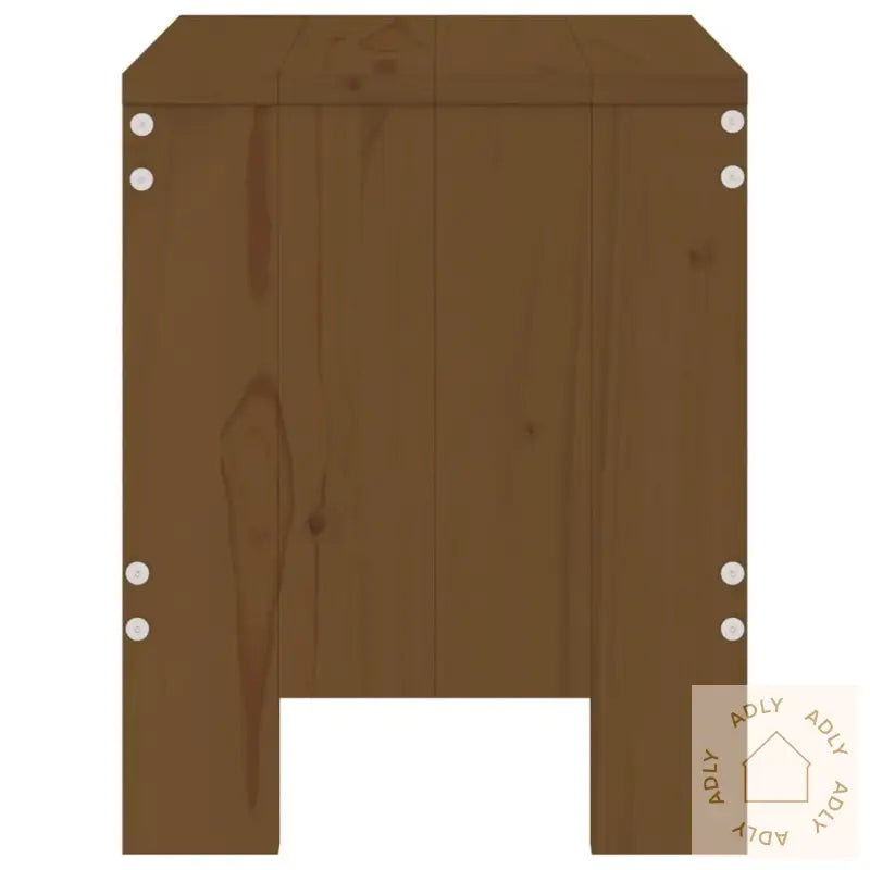 Barkrakker 2 Stk Honningbrun 40X36X45 Cm Heltre Furu