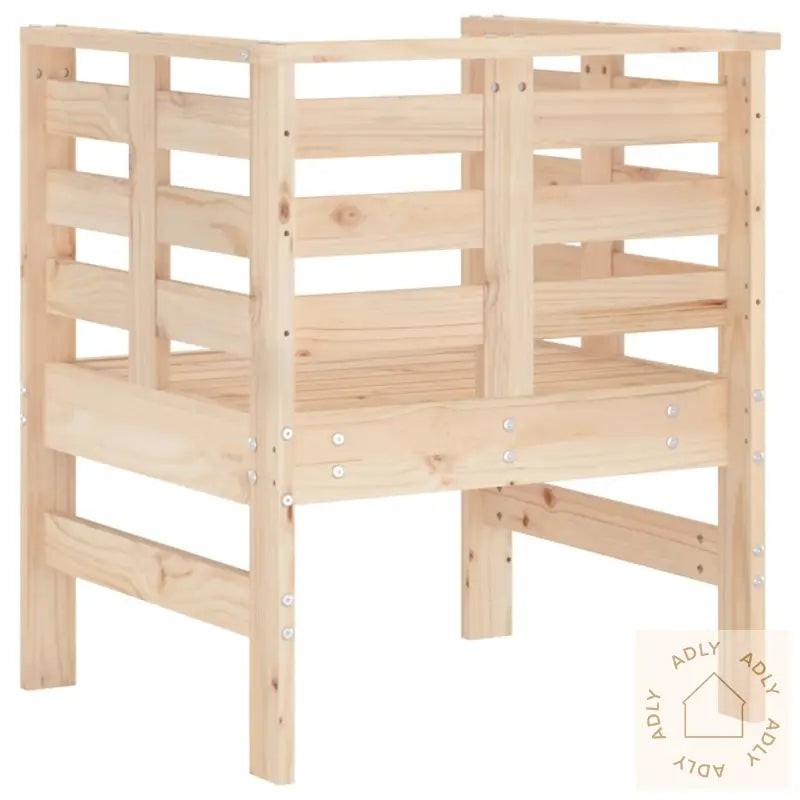 Hagestoler 2 Stk 61,5X53X71 Cm Heltre Furu