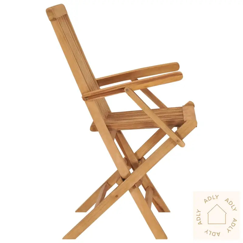 Klappstoler 2 Stk Heltre Teak