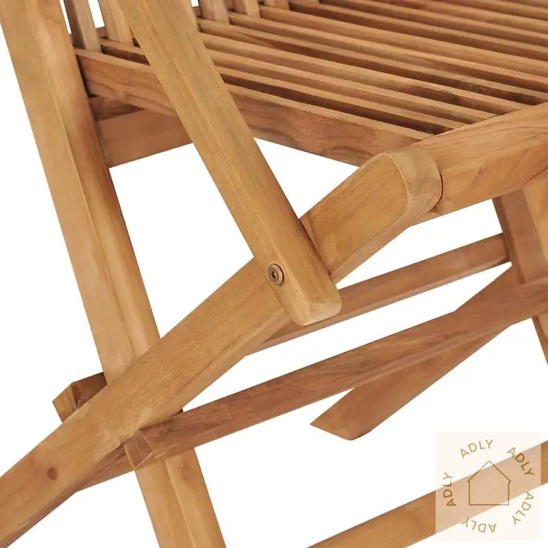 Klappstoler 2 Stk Heltre Teak